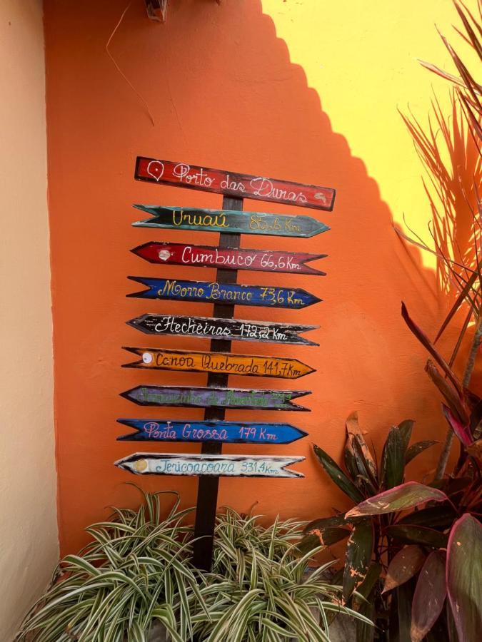 Casa De Ferias No Porto Das Dunas 阿奎拉兹 外观 照片